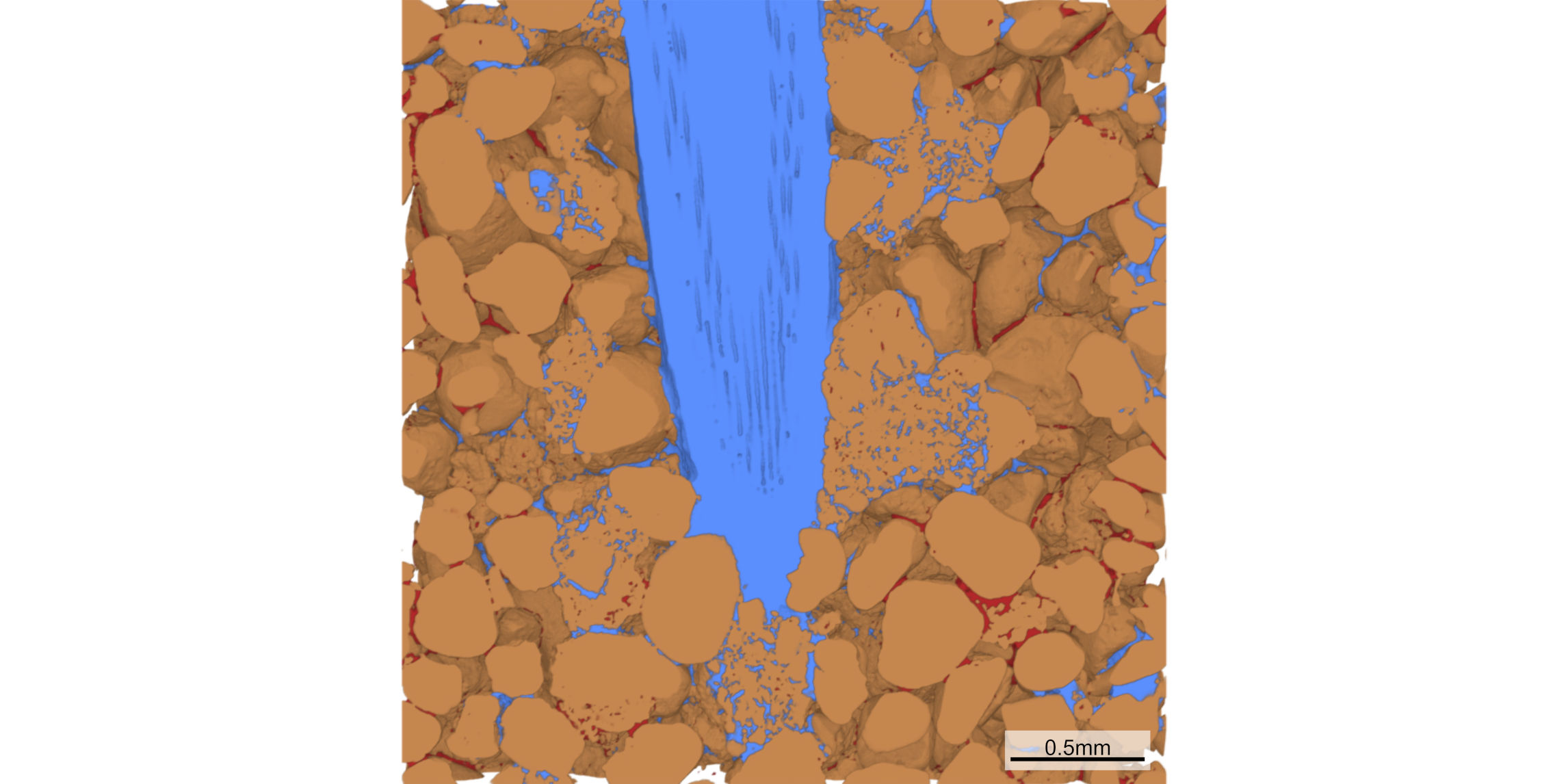 Enlarged view: Liquid architecture of soil biological hotspots